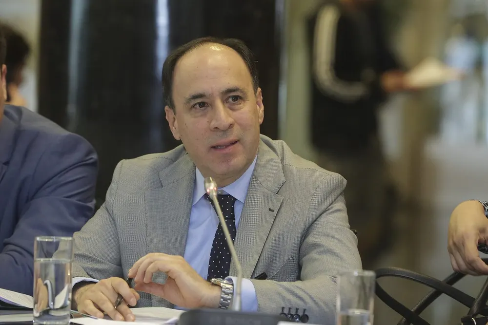Quito, 29 de octubre 2019.- Recibe a Iván Ontaneda, ministro de Producción; Marco Troya Fuertes, secretario Nacional del Agua; María del Pilar Solís, directora del Instituto…